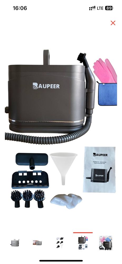 Пароочиститель Baupeer