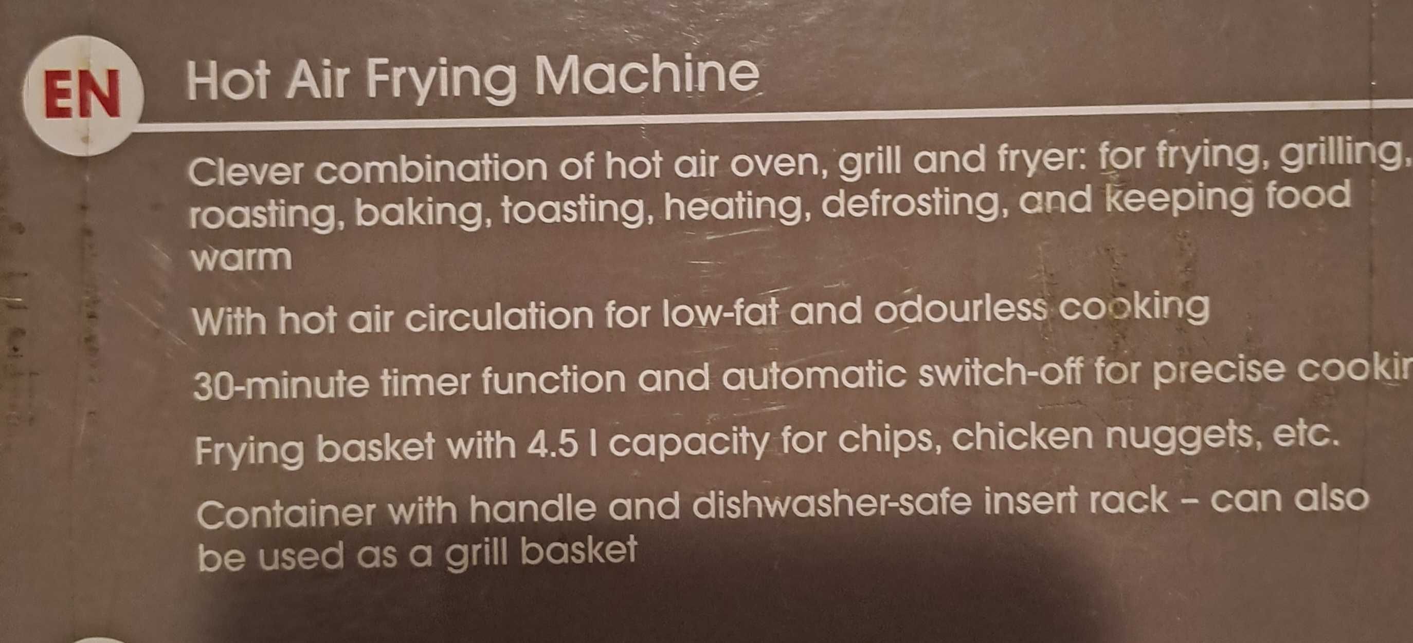 Airfrier GourmetMaxx 4,5 l