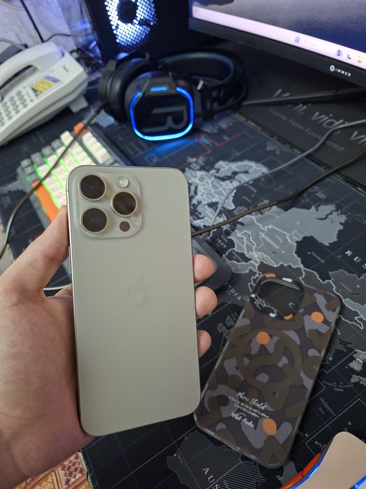 Iphone 15 Pro Max (Titan цвет & 256Gb)