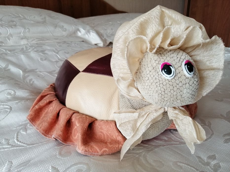 Интерьерная игрушка черепаха, мягкая игрушка