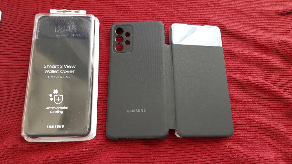 Husa Originala S-View activa Samsung Galaxy A32 5G Noua!Oferta