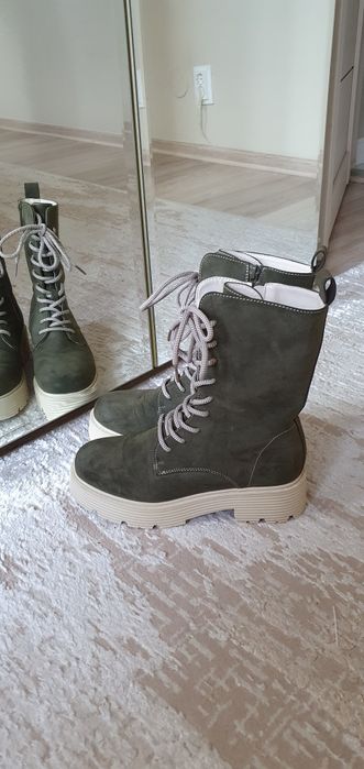 Cizme damă piele întoarsă