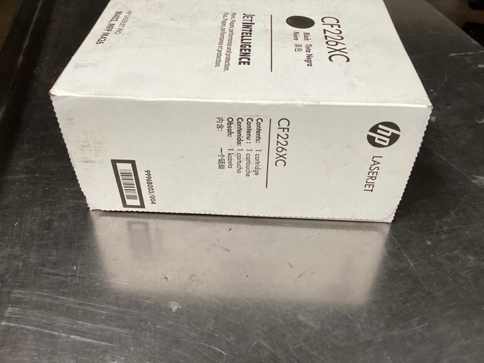 HP 26X High Yield Black Original LaserJet Toner Cartridge, CF226X