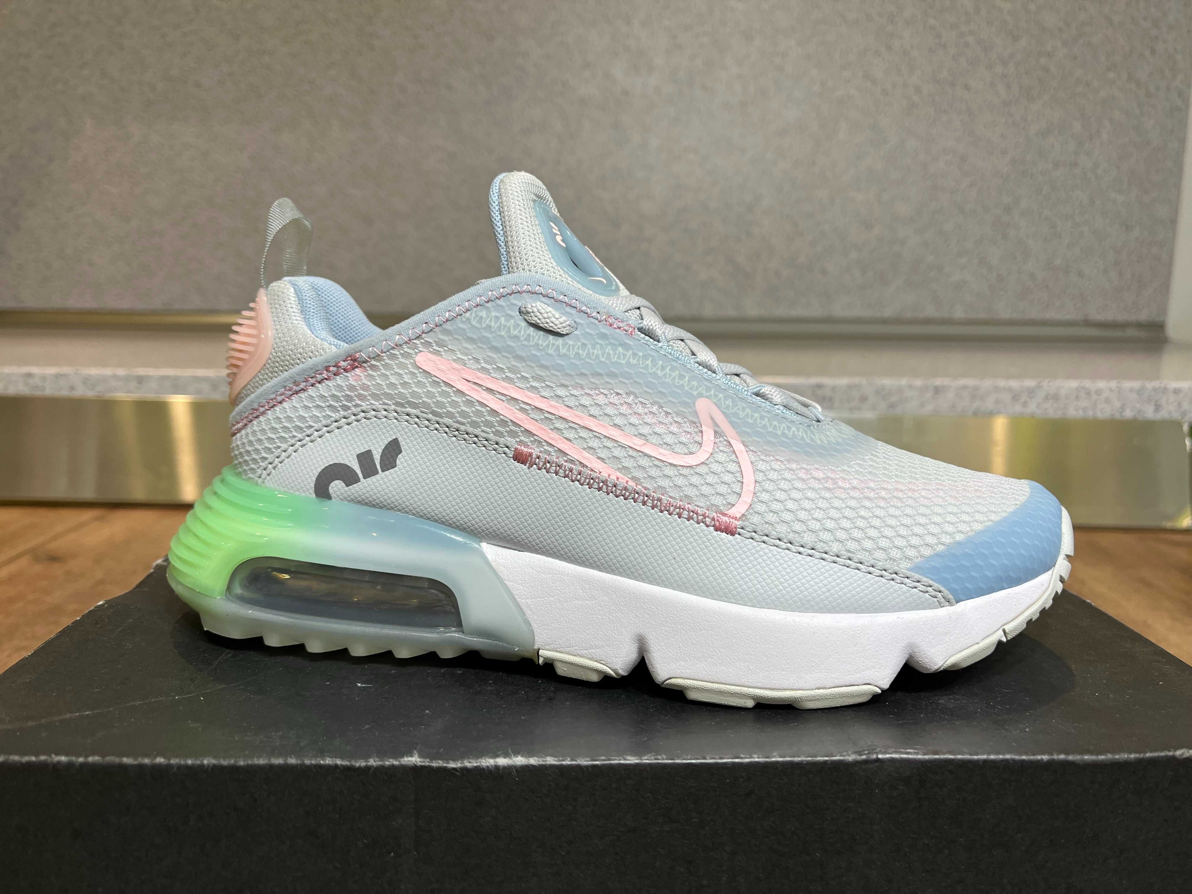 ОРИГИНАЛНИ *** Nike Air Max 2090 SE GS 'Pure Platinum Arctic Punch'