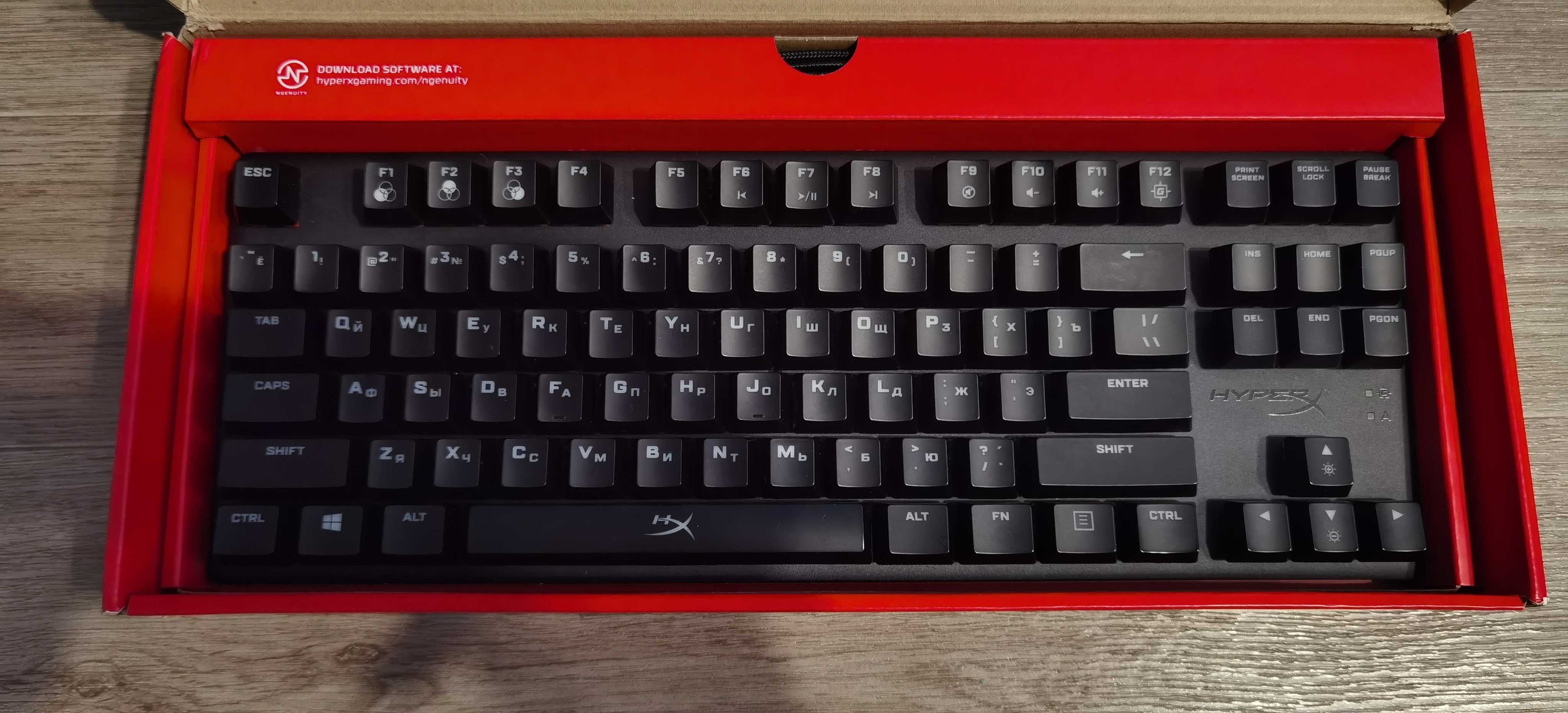 Продам клавиатуру HyperX Alloy Origins Core