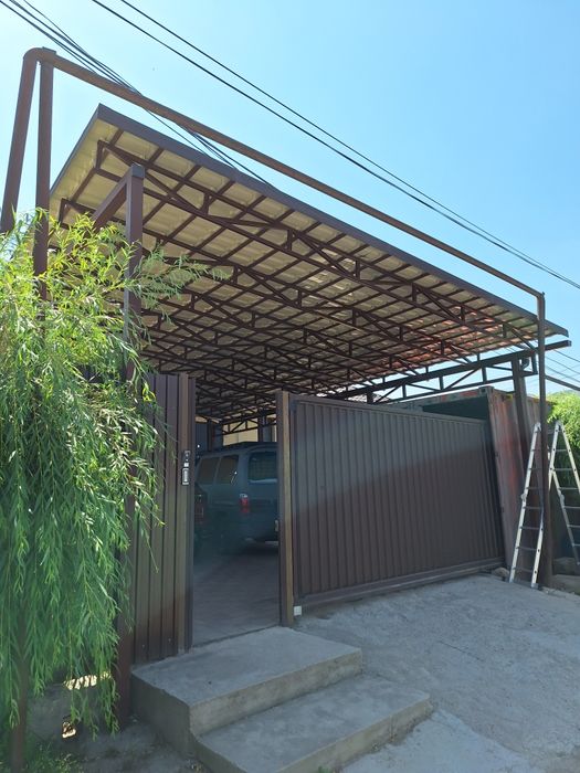 Услуга сварщика. Навес.Варота.Корзирок.и.т