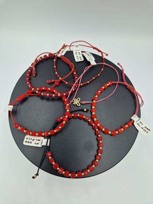 Brățară cu Șnur Aur 14K Greutate 4.52 gr #39241