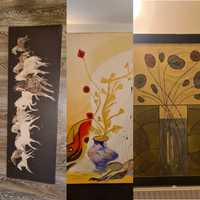 Tabouri picturi decoratiune interior