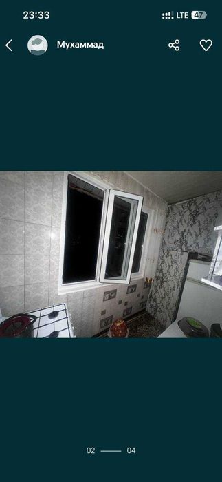 2/4/4 Яшнабадский рн.Авиасозлар-3.Общ45м2.Раздельный.Ц-51000