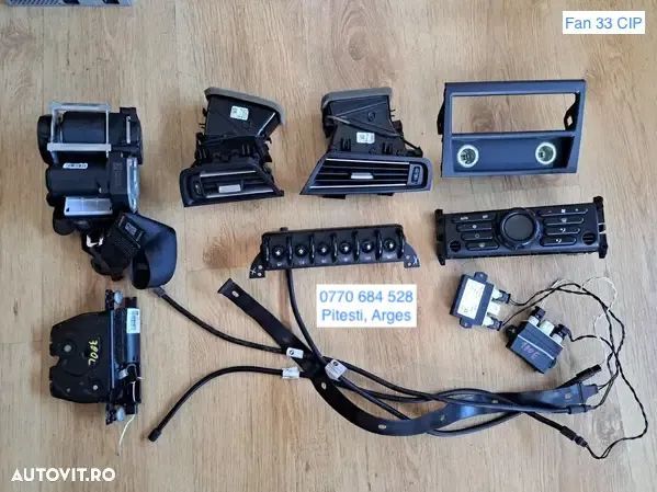 Centura dreapta fata incuietoare portbagaj grila aer conditionat stg dr fata panou comenzi geamuri DSC aer conditionat modul senzor portbagaj BMW F Mini cooper R50 R52 R53