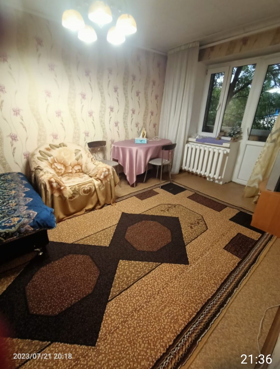 Обмен 1 комн кирпич квартиры на дом в городе  Алматы