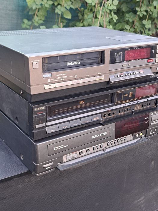 Betamax vhs  functional.