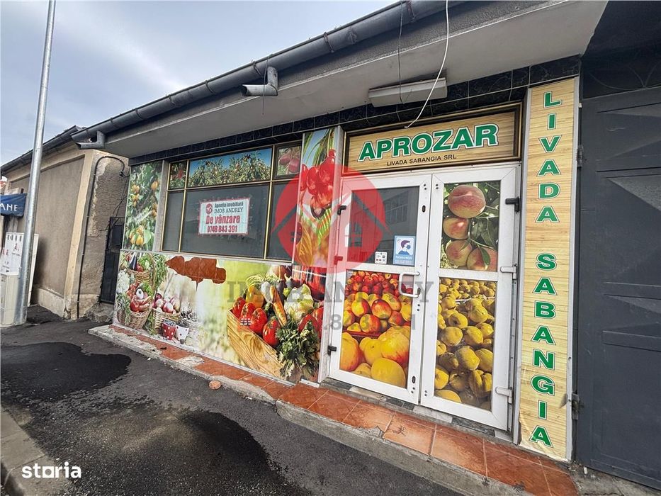 Spatiu comercial de vanzare zona mahmudiei stradal 40mp