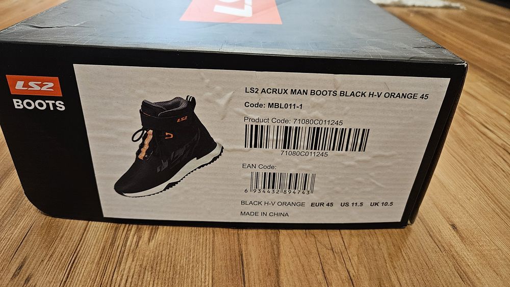 LS2 мото ботуши 45