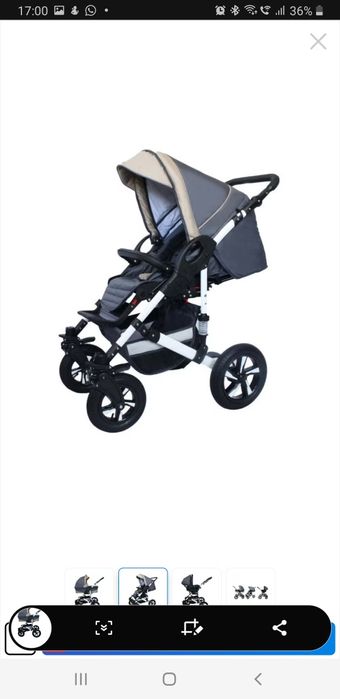 Vand carut copii 3 în 1