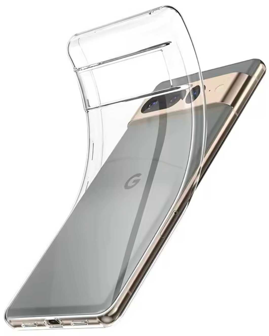 Husă Pixel 7 Pro Silicon transparent - nou sigilat