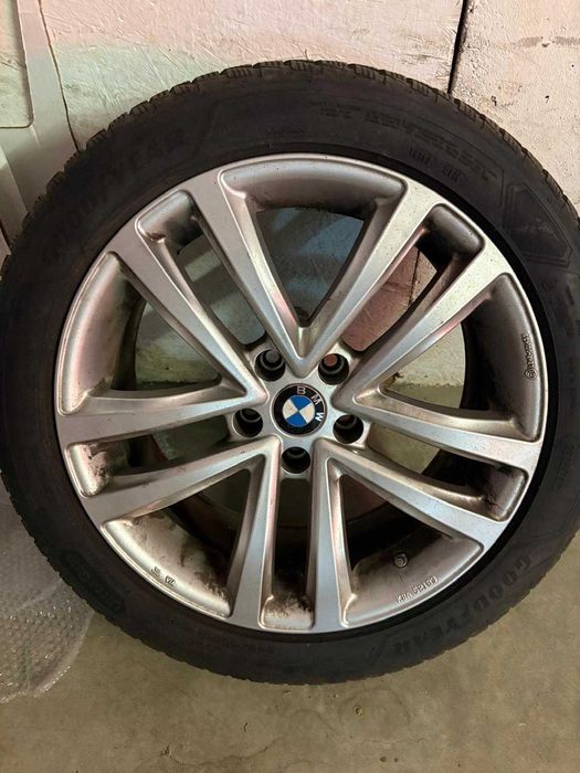 BMW 520 Jante Originale și Anvelope Iarnă Good Year 245/45 R18 H 2018