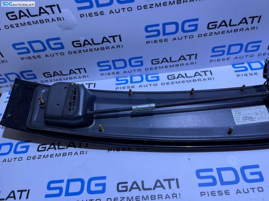 Eleron Spoiler Activ Complet cu Motoras Tija Hayon Haion Capota Portbagaj Audi TT 8J 2007 - 2014 Cod 8J0827948C [V0130]