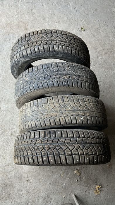 Продам зимние шины бу в хорошем состоянии