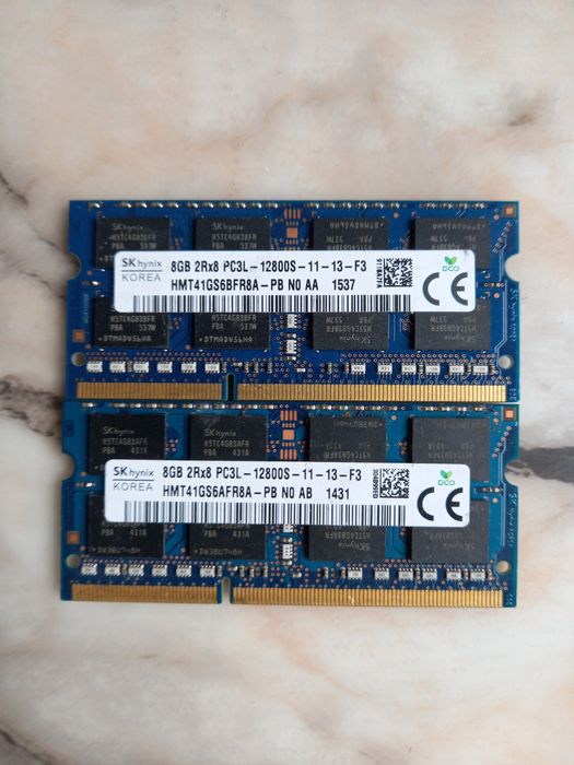 Памет за лаптоп 16GB (2x8GB) Sk Hynix Original  1600 MHz DDR3L