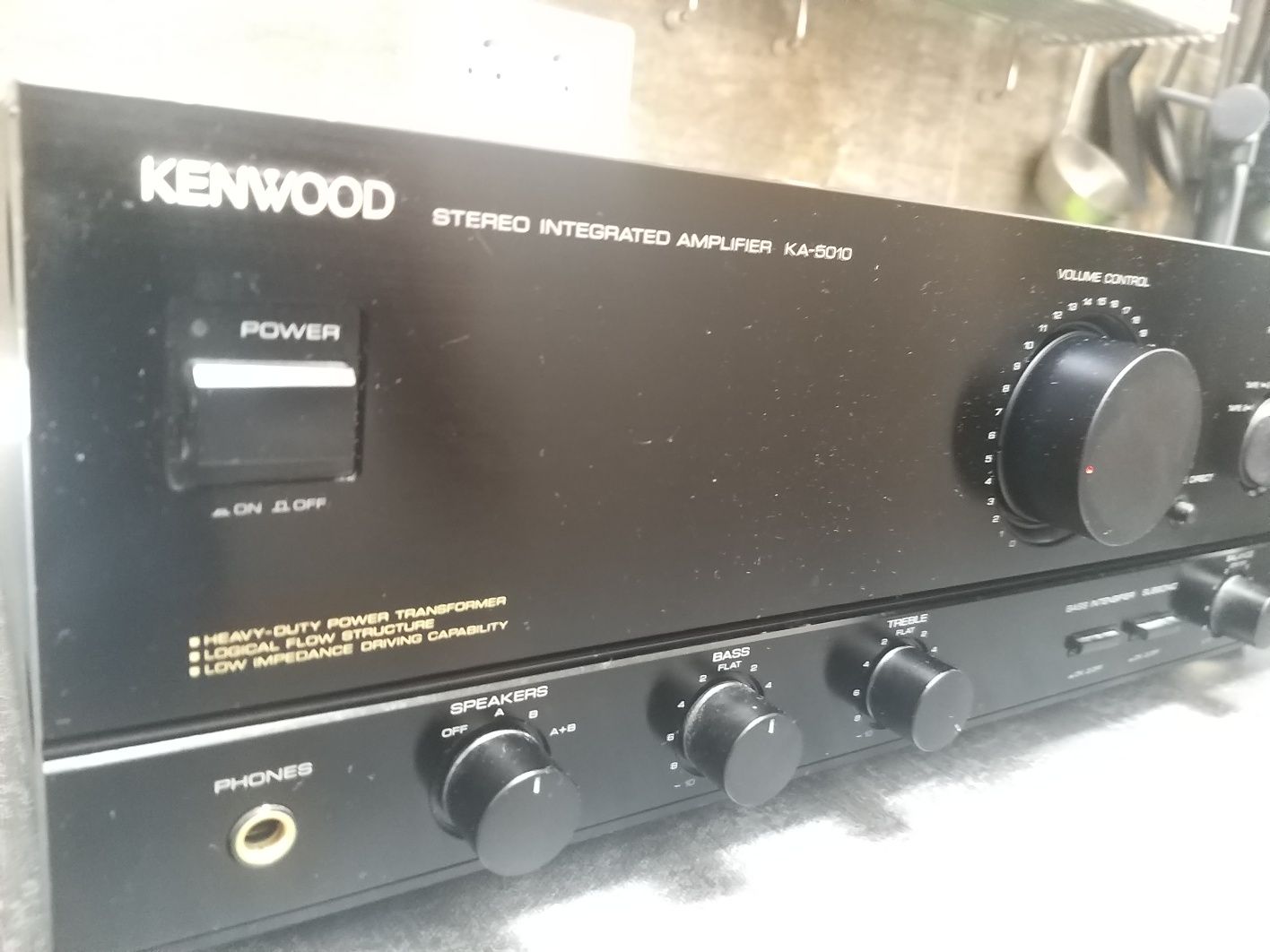 Amplificator stereo Kenwood ka 5010 2x80w rms 8ohmi