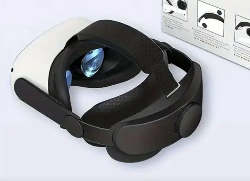 Meta Quest 2 + curea neagra cu burete