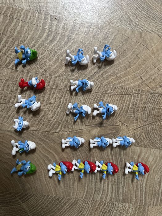 Strumfi colectie Kaufland-5 lei buc.