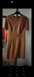 Rochie din imitație de piele mărimea 40.