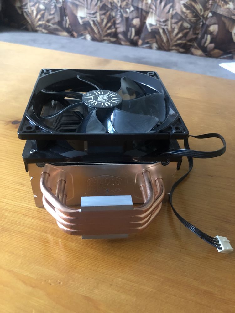 Охлаждане за процесор CoolerMaster Hyper 212 EVO + нова термо паста
