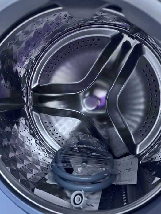 Masina de spalat rufe Samsung 8 kg, Slim, Ecobubble, stare excelenta