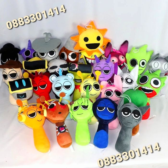 Sprunki Плюшени играчки Спрънки