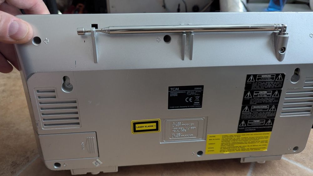 Radio cd adio TCM 228045