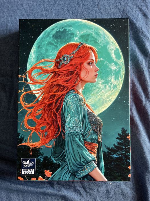 Пъзел Black Sea от 500 части - Огнена луна