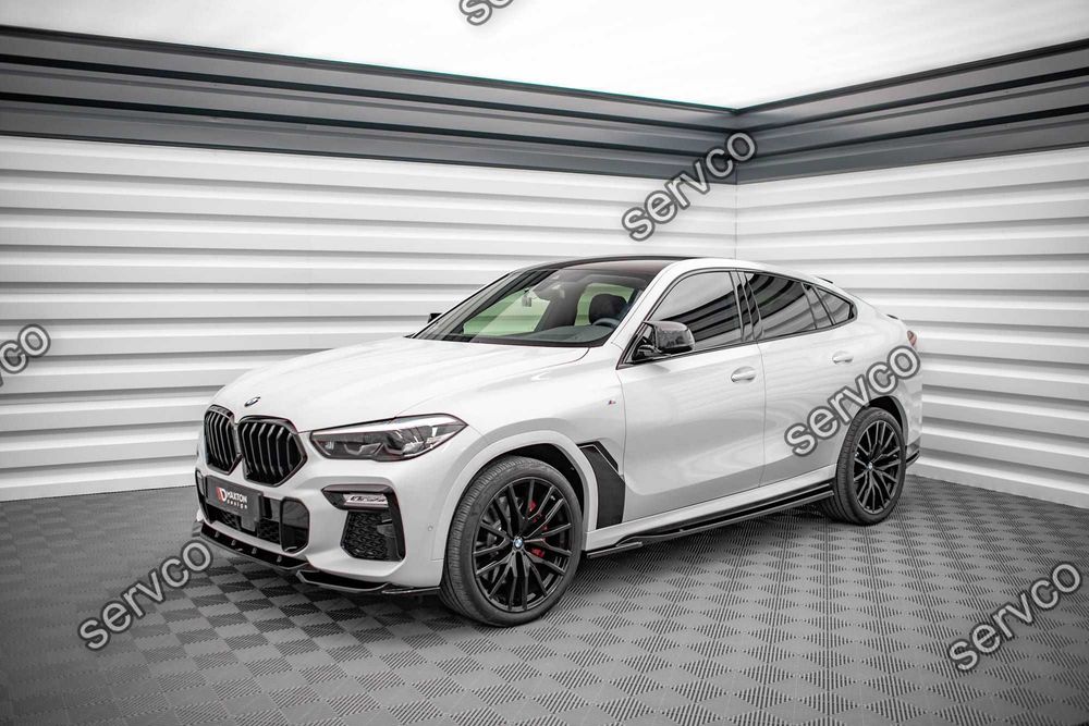 Praguri Bmw X6 MPack G06 X6 MPACHET 2019- v1 Maxton Design