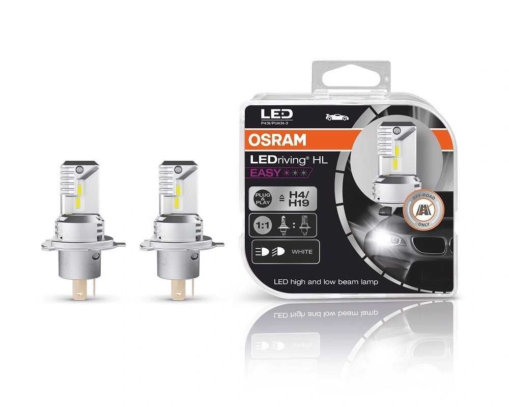 350% Светлина OSRAM LED Диодни крушки H4 Директен Монтаж с вентилатор