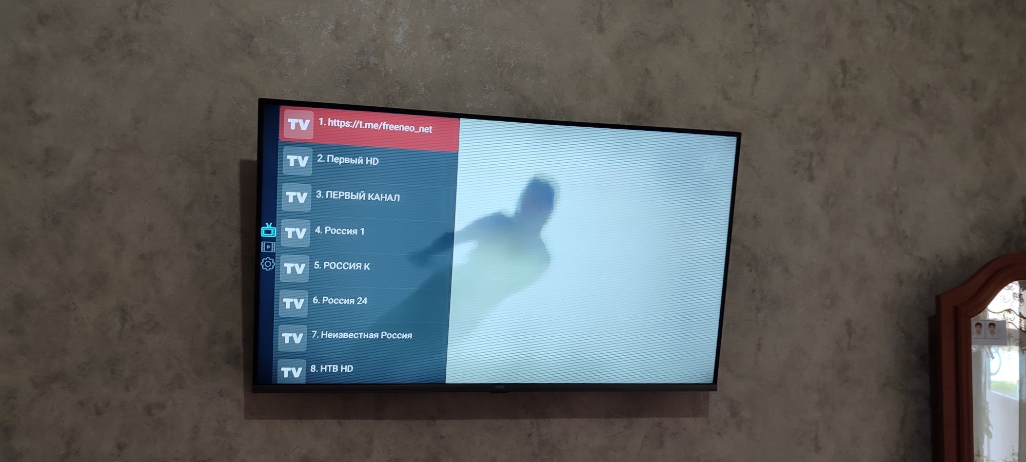 Smart tv televizor ustanovka nastroyka qilamiz