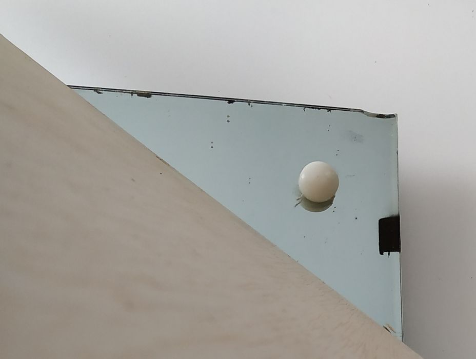 Oglinda lavoar baie 50x60, rezervor săpun 1 l, suporturi baie 4 piese