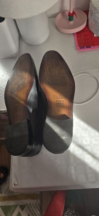 Pantofi Pasha purtati odata la o nunta cumparati la 500 lei.