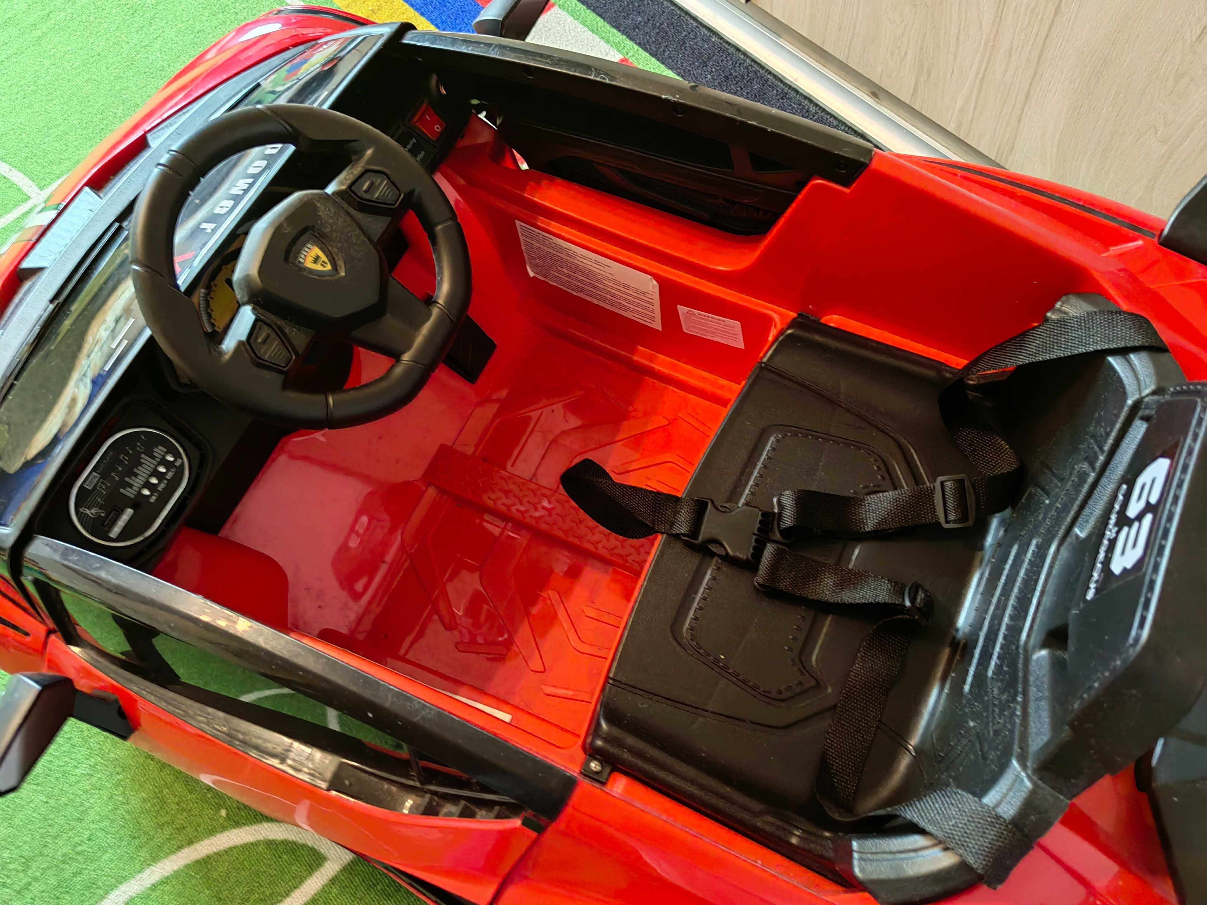 OCIE Кола акумулаторна 12V Power с родителски контрол Червена