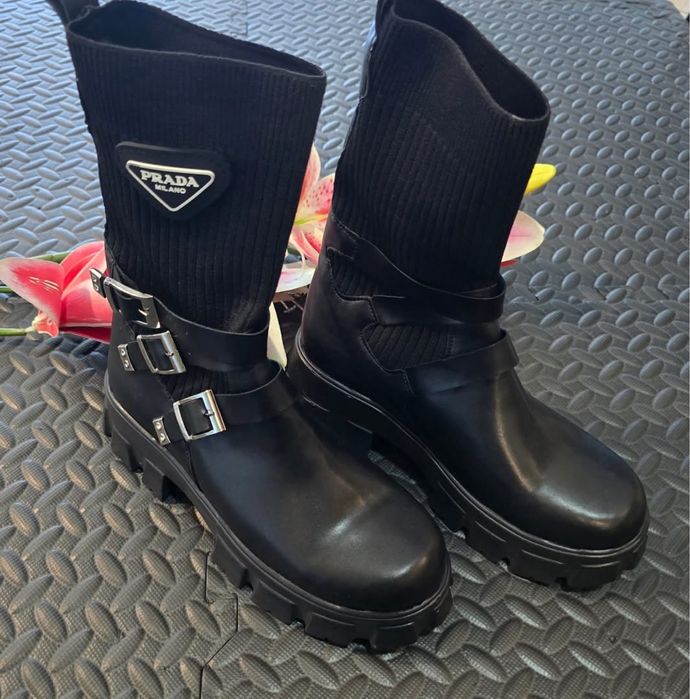 Дамски боти еко кожа