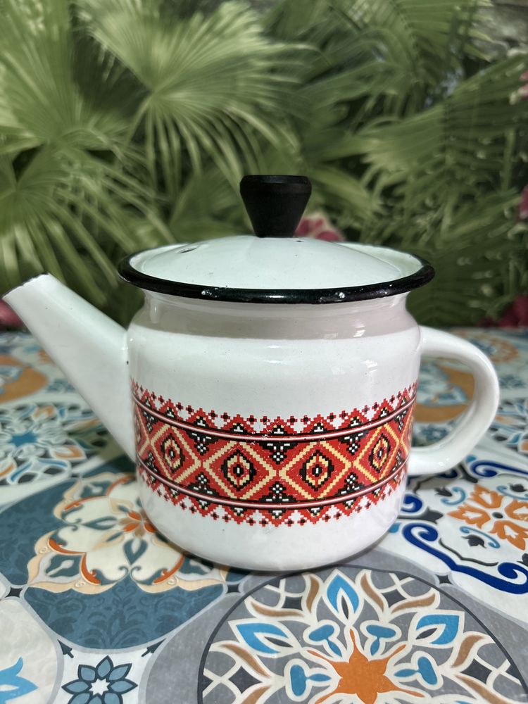 Эмалированный чайник СССР
