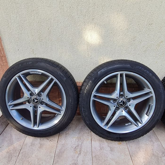 Set Jante Mercedes-AMG 5-TWIN-SPOKE, 5X112X18- 7,5J ET42,5-A Class