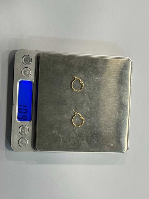 Дамски златни обеци 14K - 1,08г