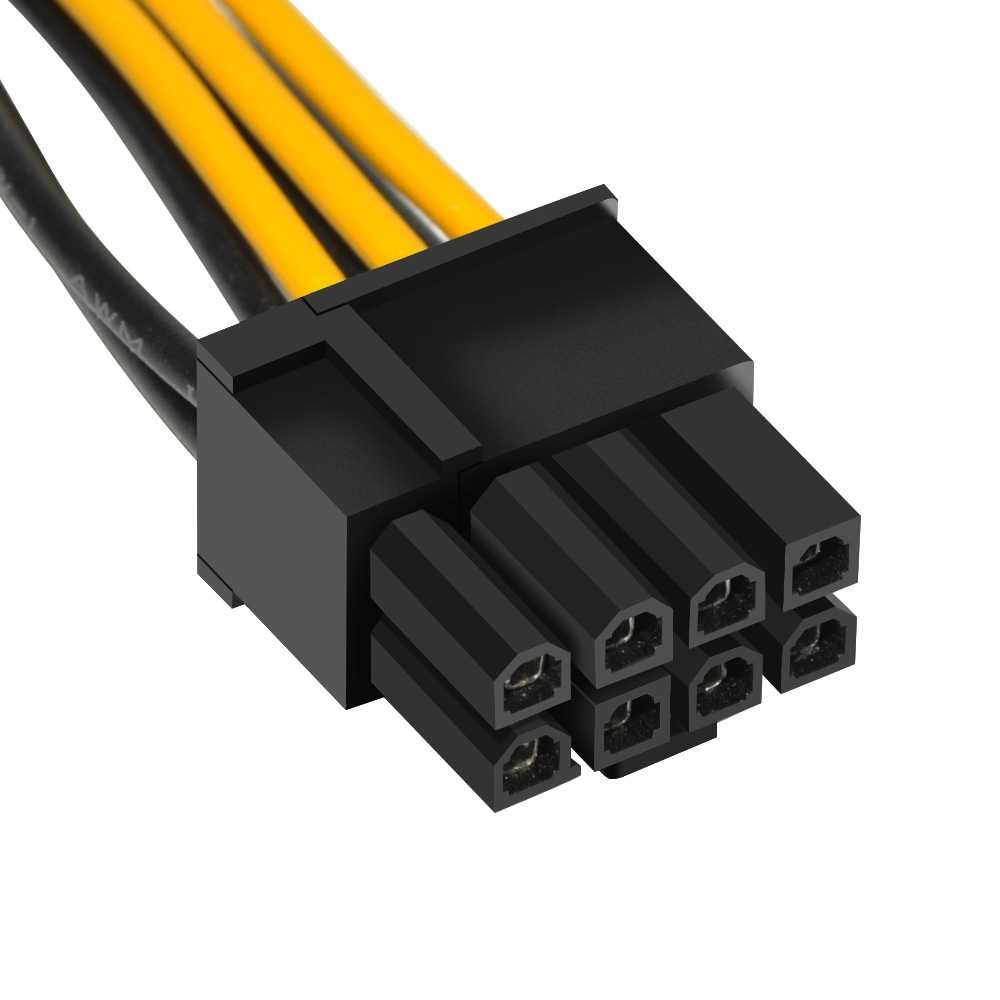 PCI-E 8pin Extension cable 30cm , удължителен кабел PCI-E 8pin