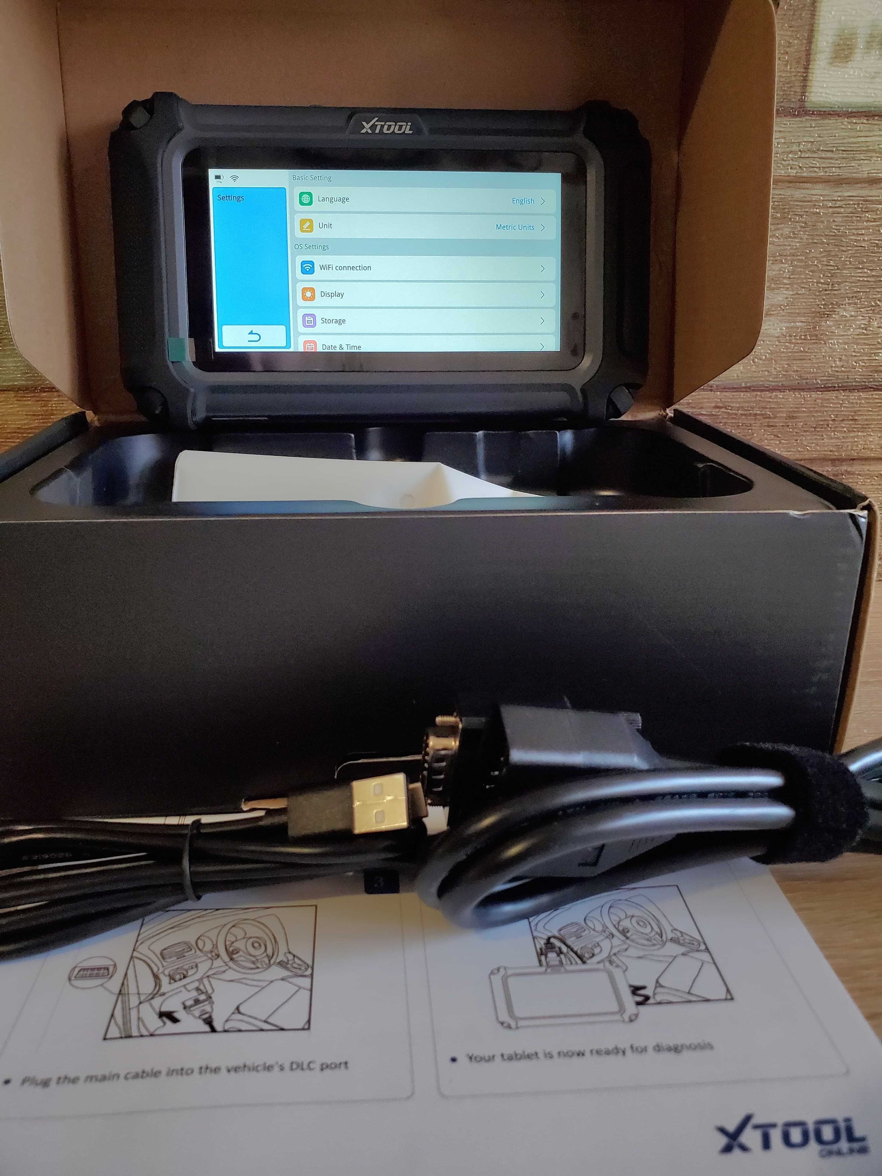 Diagnoză Auto Tester Universal Full OBD2 Xtool Update Gratuit pe Viata
