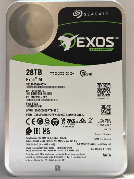 Seagate Exos X28 (ST28000NM003K)