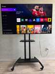 Hisense 165 см. 4К качество, смарт ТВ, с кронштейном и гарантией 5 лет