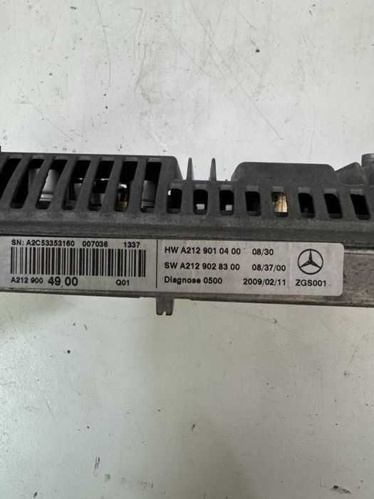 Display navigatie plansa bord Mercedes E-Class W212 A 212 902 04 00