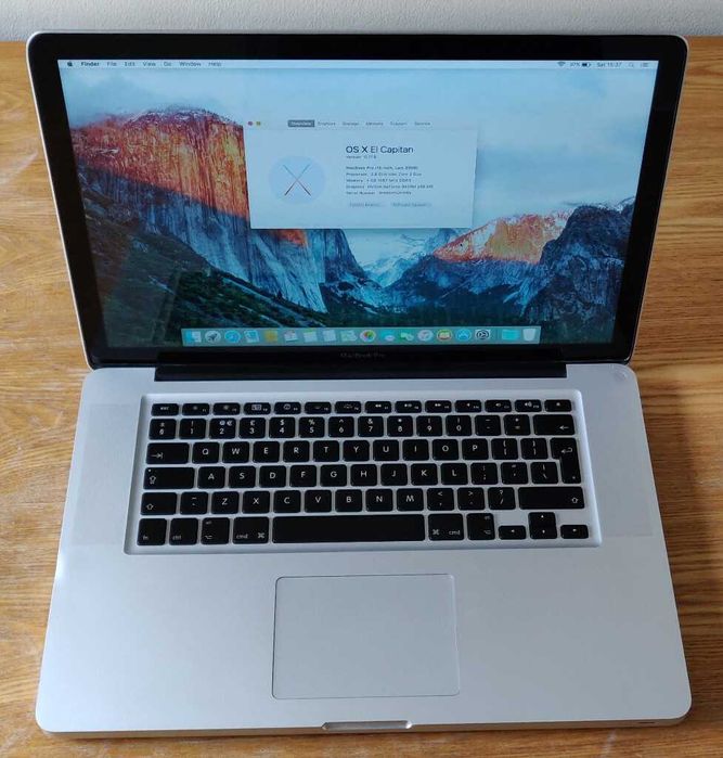 Apple macbook pro a1286