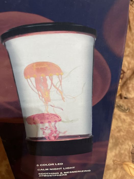 Лава лампа с медузи